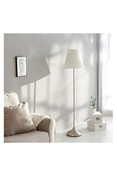 ARSTID Floor Stand Lamp Silver/White