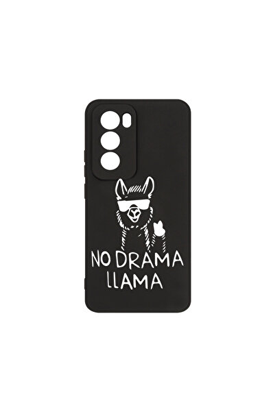 bestcase Carcasă premium din silicon pentru Oppo Reno12, Fără dramă LLama, PB...