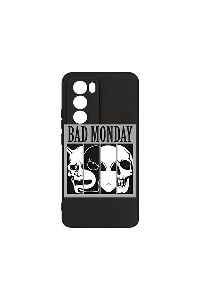 bestcase Carcasă premium din silicon pentru Oppo Reno12 Pro, Bad Monday, PB 1587