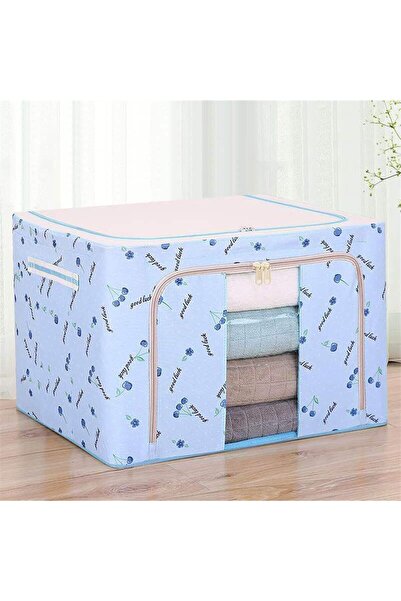 Flippy Cutie de depozitare pliabilă 66L cu fermoar, 50x40x33 cm, 2 ferestre, ...