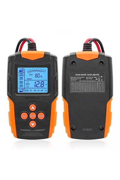 GTSTAR Tester diagnoza baterie auto, Tartek, 12V/24V, Afisaj digital