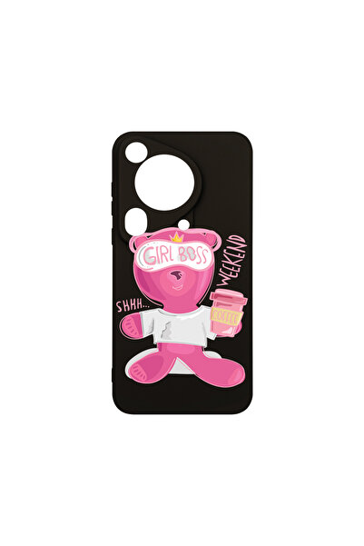 bestcase Husă premium din silicon pentru Huawei Pura 70 Ultra, Teddy Bear - G...