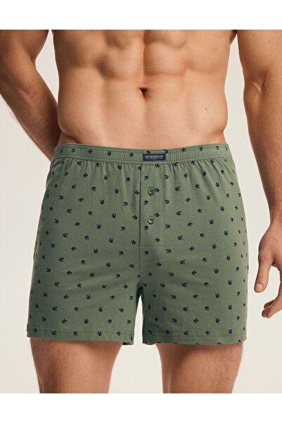 Henderson Men's Boxer Shorts Underwear Loose Fit Longer Leg 100% Cotton | 1449