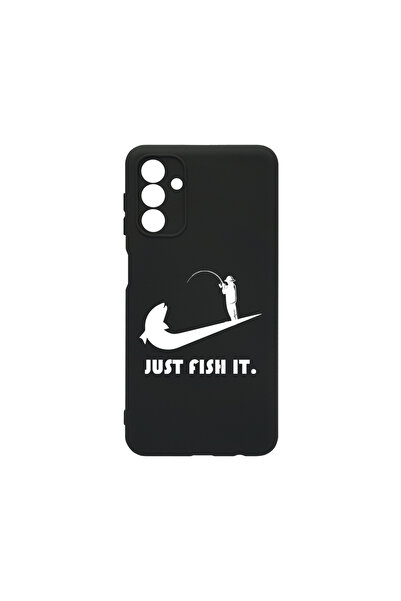 bestcase Husă premium din silicon pentru Samsung Galaxy A14 5G, Just Fish It,...