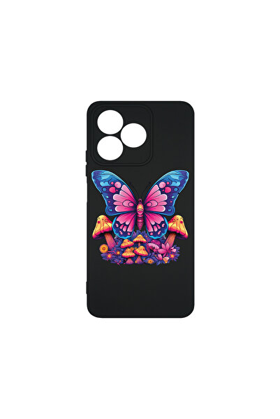 bestcase Husă premium din silicon pentru Xiaomi Redmi 13, Dream Colors - Flut...