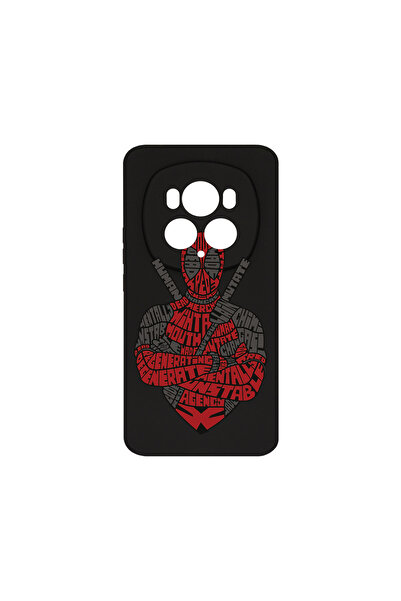 bestcase Carcasă premium din silicon pentru Honor Magic6 Pro, Calligraphy Dead Red, PB 1520