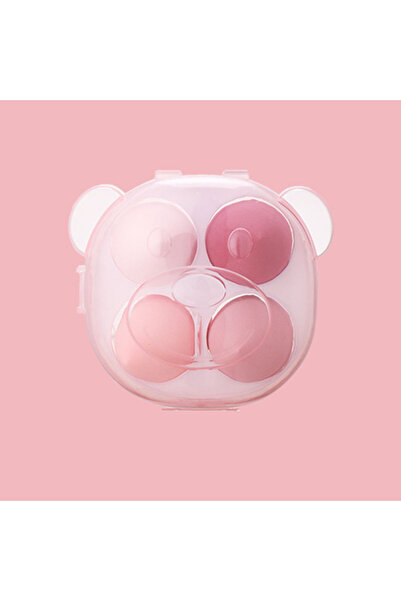 Cosmolac KUTULU YUMURTA MAKYAJ SÜNGERİ 4LÜ (PEMBE)