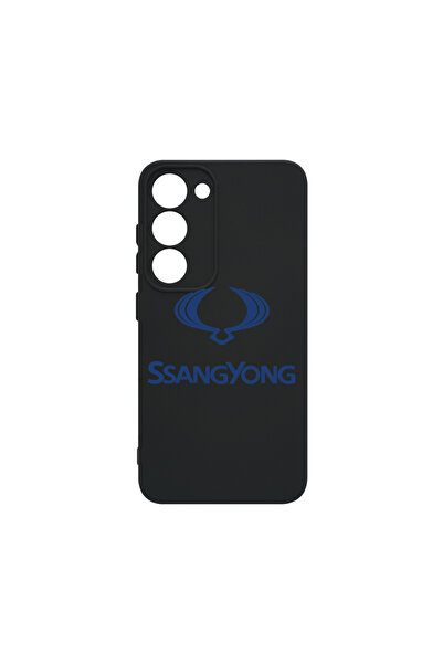 bestcase Husă premium din silicon pentru Samsung Galaxy S23 Plus, logo SsangY...