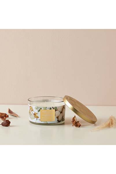 Scent.d London شمعة سينت.دي فريش قطنية بثلاث فتائل في برطمان - ٤٥٠ غرام