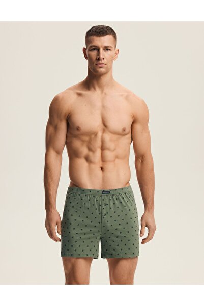 Henderson Men's Boxer Shorts Underwear Loose Fit Longer Leg 100% Cotton | 1449