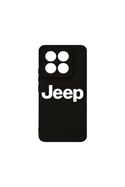 bestcase Husă premium din silicon pentru Xiaomi 14 Pro, logo Jeep, PB 1740