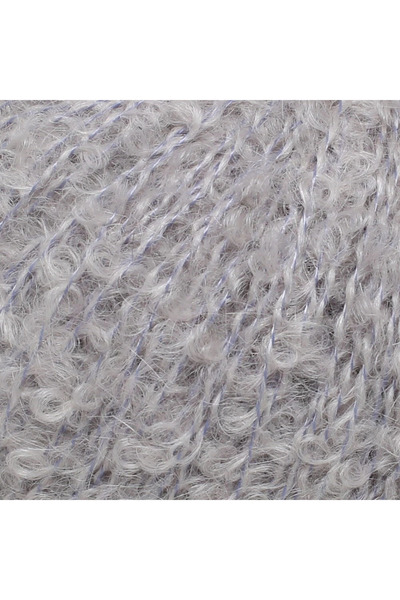 Light up La Mia Alpaca Boucle 50 Gr Gray Hand Knitting Lanyard - L302 - 34385