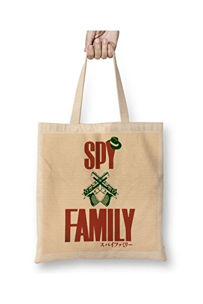 Toyaso Geantă din pânză în stil gangster Spy X Family Geantă de cumpărături c...