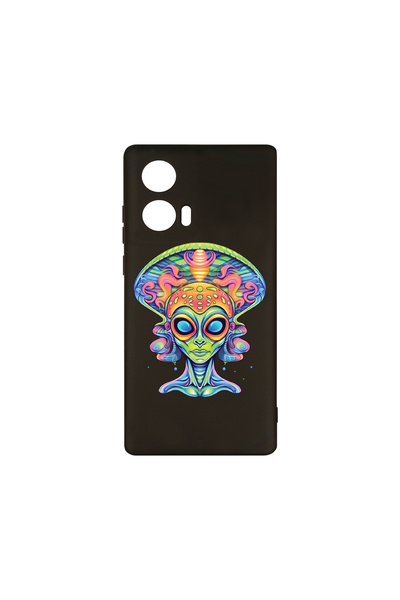 bestcase Husă premium din silicon pentru Motorola Moto G04, Dream Colors Alie...