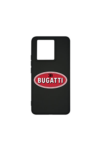 bestcase Husă premium din silicon pentru Xiaomi 13T / 13T Pro, logo Bugatti, ...