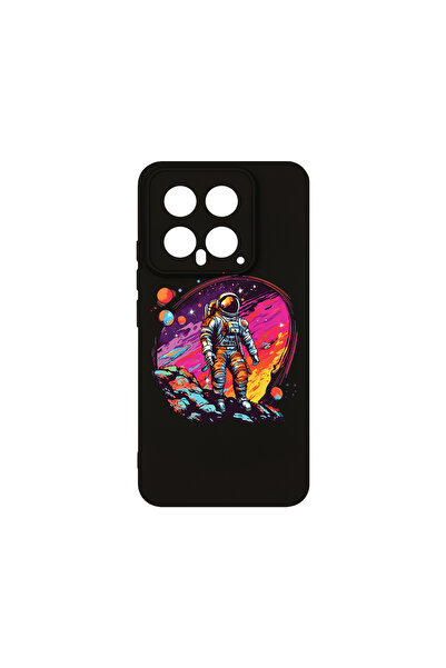 bestcase Husă premium din silicon pentru Xiaomi 14, Astronaut, PB 1505