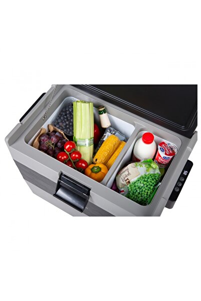 ROHNSON Car Refrigerator with Compressor, R4052 Turbo Cooler, 52 L, 12-24-230V, 55W