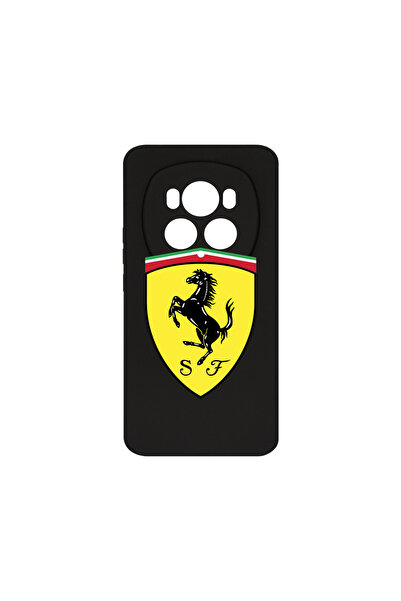 bestcase Carcasă premium din silicon pentru Honor Magic6 Pro, logo Ferrari, P...