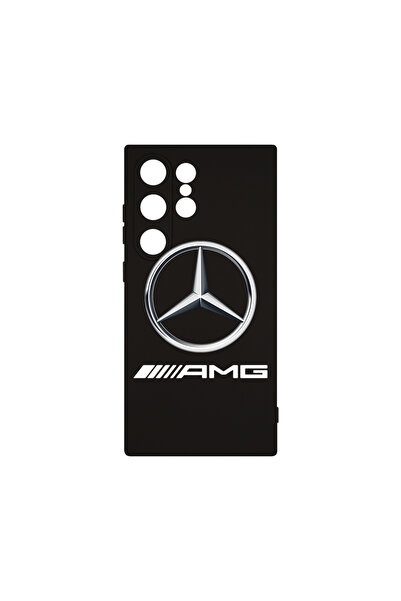 bestcase Премиум силиконов калъф за Samsung Galaxy S24 Ultra, лого Mercedes-B...