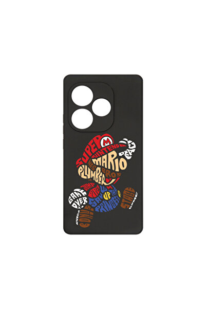 bestcase Θήκη σιλικόνης Premium για Realme GT 6, Calligraphy Super Mario, PB ...