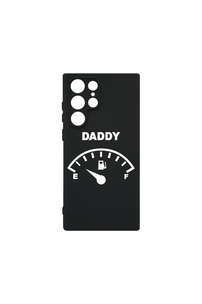 bestcase Husă premium din silicon pentru Samsung Galaxy S22 Ultra, Daddy's Li...