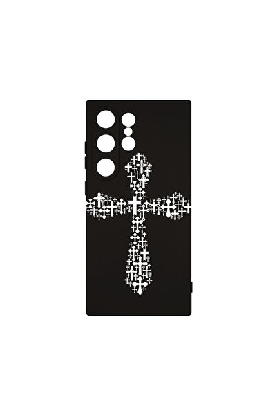 bestcase Θήκη σιλικόνης Premium για Samsung Galaxy S24 Ultra, Σταυρός σε Σταυ...