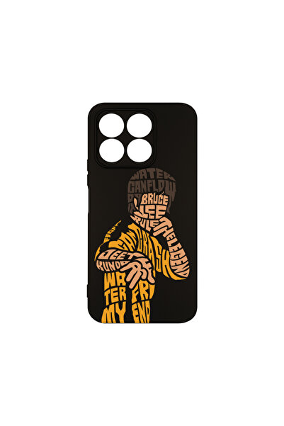 bestcase Θήκη σιλικόνης Premium για Honor X8B, Καλλιγραφία Bruce Lee, PB 1517