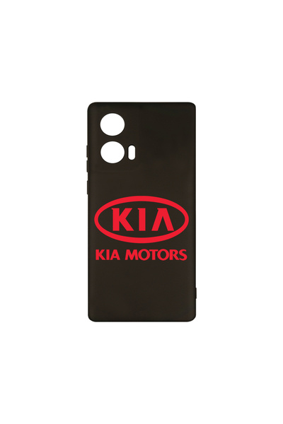 bestcase Husă premium din silicon pentru Motorola Moto G04, logo Kia Motors, ...