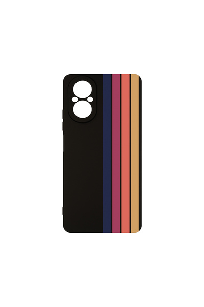 bestcase Carcasă premium din silicon pentru Realme C67, Retro Lines, PB 1478