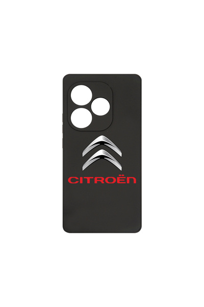 bestcase Husă premium din silicon pentru Realme GT 6, logo Citroen, PB 1749