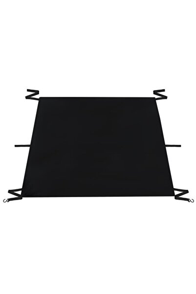 zola Winter windshield, Zola®, size130x113x167, mirror and wheel attachment, black