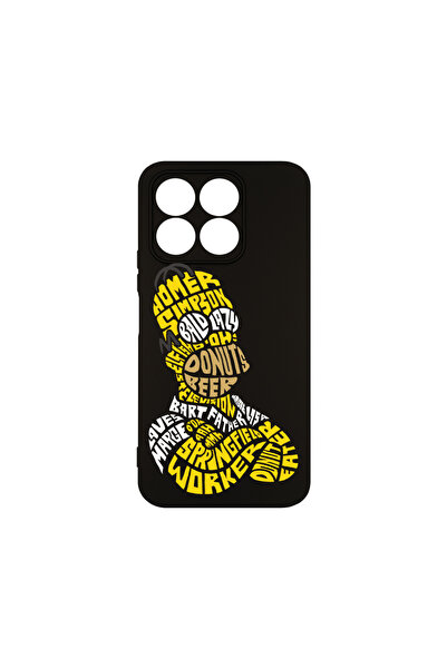bestcase Θήκη σιλικόνης Premium για Honor X8B, Καλλιγραφία Homer Simpson, PB ...