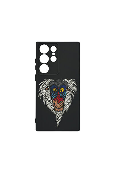 bestcase Carcasă premium din silicon pentru Samsung Galaxy S23 Ultra, Calligr...