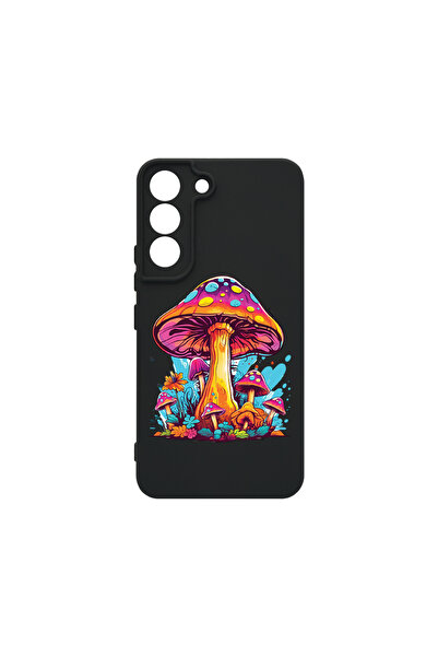 bestcase Силиконов калъф Premium за Samsung Galaxy S22, цвят „мечтани гъби“, ...