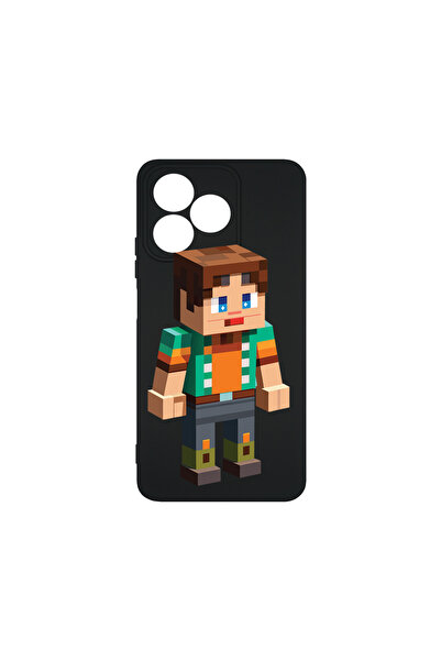 bestcase Θήκη σιλικόνης Premium για Xiaomi Redmi 13, Χαρακτήρας Minecraft, PB...