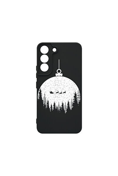 bestcase Carcasă premium din silicon pentru Samsung Galaxy S22, Glob de Crăciun, PB 1605