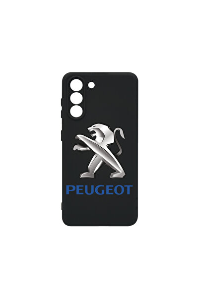 bestcase Husă premium din silicon pentru Samsung Galaxy S21, logo Peugeot, PB...