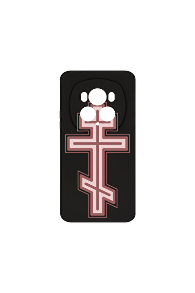 bestcase Premium Silicone Case For Honor Magic6 Pro, Classic Cross Red, PB 1792