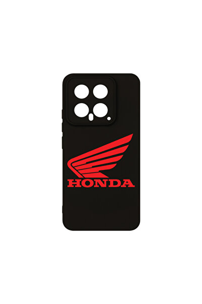 bestcase Θήκη σιλικόνης Premium για Xiaomi 14, λογότυπο Honda, PB 1742