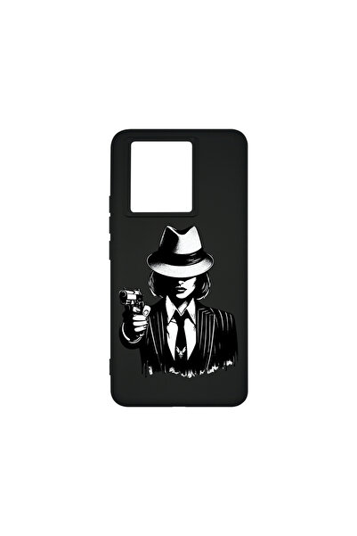 bestcase Husă premium din silicon pentru Xiaomi 13T / 13T Pro, Gangster Woman...