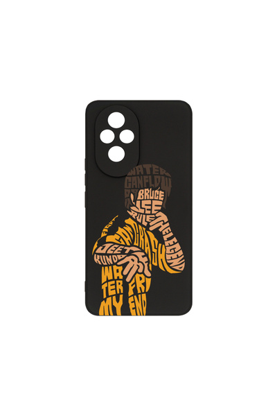 bestcase Θήκη σιλικόνης Premium για Honor 200 5G, Καλλιγραφία Bruce Lee, PB 1517