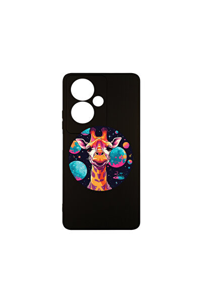 bestcase Carcasă premium din silicon pentru Oppo A79 5G, Dream Colors Giraffe...
