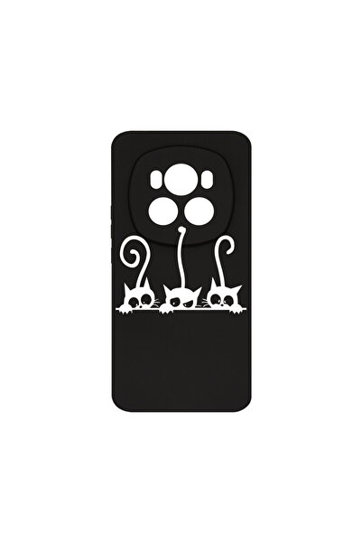 bestcase Carcasă premium din silicon pentru Honor Magic6 Pro, Pisici, PB 1667