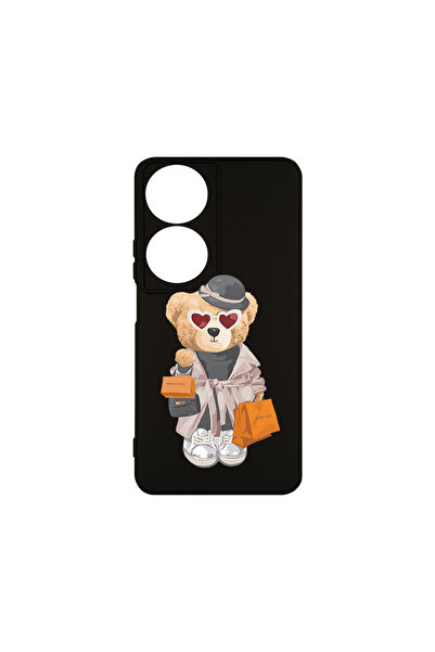 bestcase Carcasă premium din silicon pentru Honor X7b, Teddy Bear Shopping, P...
