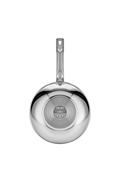 Altınbaşak Steel Wok Pan – Stainless Steel Handle 32 cm (a 107Wk 32)