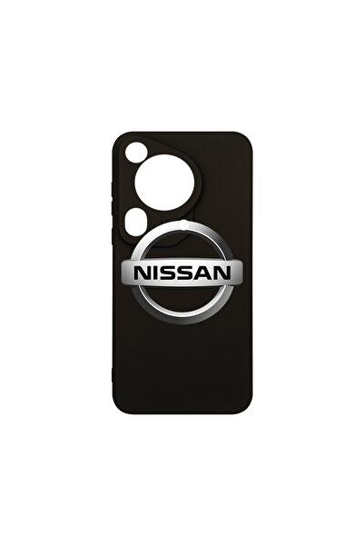 bestcase Husă premium din silicon pentru Huawei Pura 70 Ultra, logo Nissan, P...