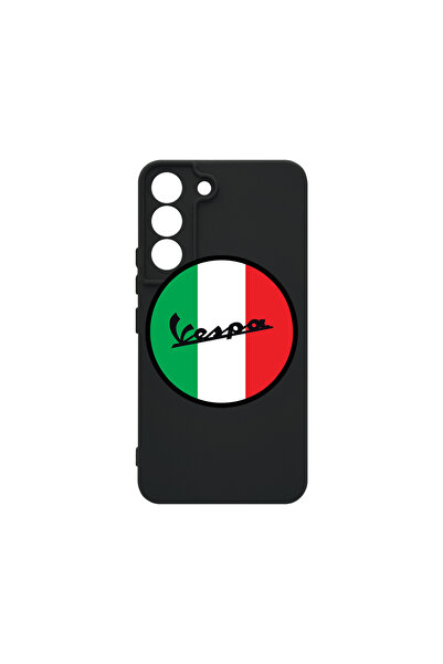 bestcase Carcasă premium din silicon pentru Samsung Galaxy S22, logo Vespa, P...