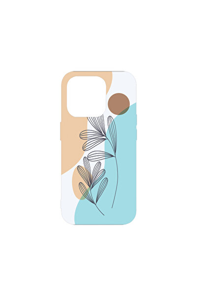 bestcase Θήκη σιλικόνης Premium για Apple iPhone 15 Pro, Αφηρημένο λουλούδι, ...
