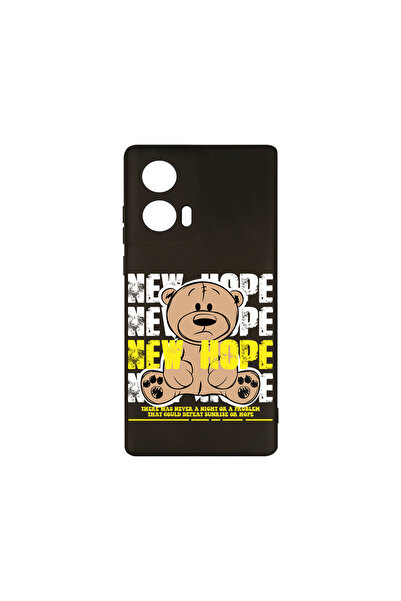 bestcase Husă premium din silicon pentru Motorola Moto G04, Teddy Bear New Ho...