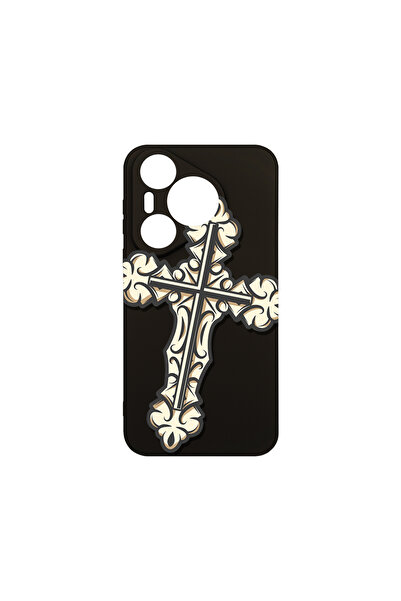 bestcase Husă premium din silicon pentru Huawei Pura 70 Pro, Cross, PB 1783